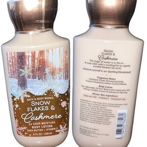 Snow Flakes & Cashmere Body Lotion